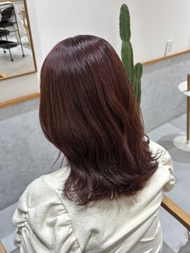 レンジヘアー(lange hair) ピンクブラウン