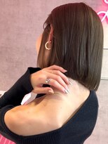 ロンドヴァリー 渋谷店(Lond vallee)&nbsp;大人の色気溢れる切りっぱなしボブ