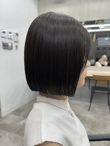 ホロ 渋谷(hollo)&nbsp;【hollo渋谷】切りっぱなしボブ/小顔カット/髪質改善縮毛矯正
