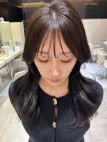 コルソ バイ ケーツー(CORSO by k-two)&nbsp;レイヤーカットシースルーバンググレージュ