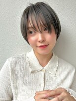 カバーヘア ブリス 北浦和(COVER HAIR bliss)&nbsp;コンパクトショート×アッシュグレージュ/ダークアッシュp北浦和