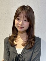 ファルベ(Farbe)&nbsp;イメチェン/ピンクベージュ/前髪カタログ/クールショート