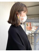 クリエイティブデザイナー水田成美☆イヤリングカラーやハイライトなど、デザイン性のあるカラーはお任せ♪