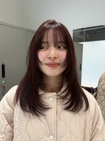 グリップ(GRIP)&nbsp;ブラウンレッド/レイヤーカット/conoka