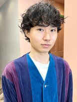 イギー(igggy)&nbsp;メンズカット　メンズパーマ　スパイラルパーマ　デジタルパーマ