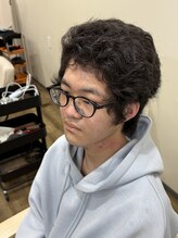 続いて短髪verのビフォーがこちら