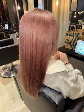 ゴートヘア(GOAT HAIR Hirakata) ピンクベージュ