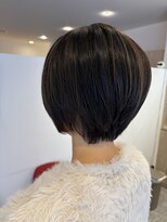 アズールサン 草加西口店(azule-sun)&nbsp;ハイライトカラー,白髪ぼかし,ベージュ,ショートボブ【草加】