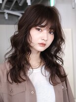 テクネ 天神大名(techne)&nbsp;天神大名今泉ボブミディアムパーマ小顔レイヤー顔まわりカット