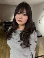 エトワ 中央店(etoi)&nbsp;大分韓国かき上げレイヤーカット大人レイヤー顔まわりレイヤー