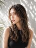 【白髪ぼかし】カット+ハイライト(ホイル10枚)+カラー+アミノTr