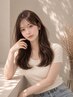 【2回目の方限定】オーガニックカラー＋似合わせカット＋7種TR　￥8640