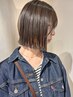 【皆川指名】カット+縮毛矯正(ストレートパーマ)