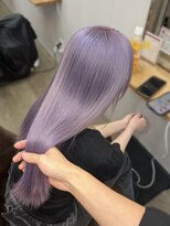 アメリ(AMELIE)&nbsp;【和田 仁】色落ちがシルバーになるラベンダーピンク