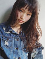 セラ ヘアデザイン(SELAh)&nbsp;大人の為のリラックス感あるハニーヘアスタイル＊オン眉