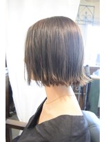 ヘアサロン テラス(Hair salon TERRACE.)&nbsp;切りっぱなし外ハネボブ×THROWカラー★