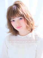 アイビー(Ivy)&nbsp;毛先ワンカールで無造作カール　くびれセミディ