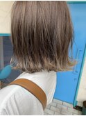 外ハネグラデーション