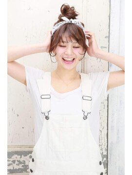 トワイスアップ(TWICE UP) アレンジヘア/ニュアンスカラー/ミルクティーピンク