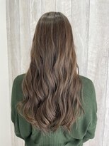 シエル 立川店(CIEL)&nbsp;ブリーチなし！カーキアッシュ×ロング【CIEL×maki】