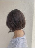 大人の抜け感がgood!上品抜け感ボブ