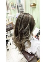 パワーオブヘアーセイカ(Power of Hair Seika) ハイライトカラー×ミルクティーベージュ