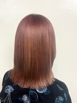 パレット 本厚木店(Palette)&nbsp;ピンクベージュ切りっぱなしロブ