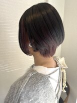 美容室 ルアル 市原市八幡宿店(Luar)&nbsp;ブラック×ピンクラベンダー