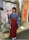 袴着付け、ヘアーセット