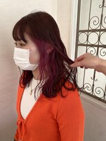 リアン 熊谷本店(Rien)&nbsp;ピンクインナーカラー！