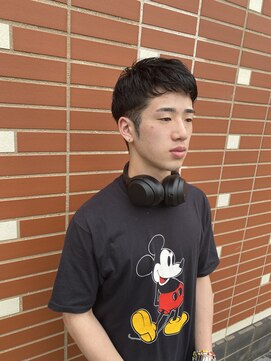 コワファースト 大分(COIFF1RST) メンズ黒髪ショートスタイル