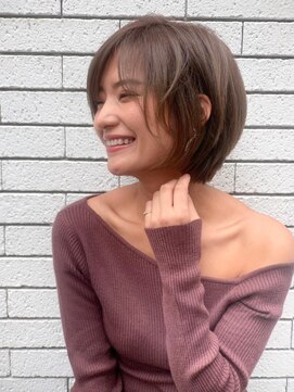 ロンドソレイユ 池袋(Lond soleil) 小顔ショートボブ/レイヤーカット/顔周り/前髪カット[池袋]
