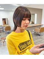 シンス(Since)&nbsp;簡単スタイリング ウルフ グレージュ