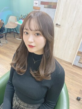 ポー 三軒茶屋(poh) グレージュ/ミディアム/髪質改善/縮毛矯正*三軒茶屋駅