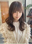 アーモンドブラウン ロングヘア
