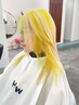 高発色お洒落ヘアー　マニキュアカラー　￥8700