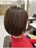 簡単にまとまるボブスタイル(^^)/