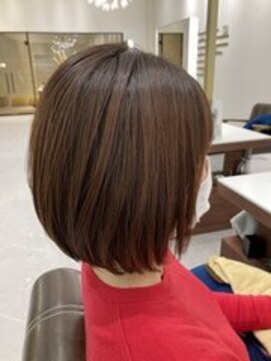 カシータフロル 守山(Casita flor) 簡単にまとまるボブスタイル(^^)/