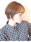 【 Ｉ. 】30代からの襟足すっきり前下がりショートボブ　川口