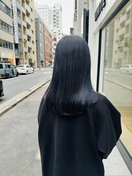 リングヘアギンザ(Ring hair GINZA) 【立石】透明感 暗髪ダークネイビー