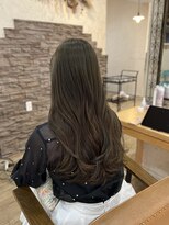 ヘア カンパニー トワ 千葉店(TOWA)&nbsp;千葉/千葉駅/ブリーチなし/透明感カラー/ダブルカラー/韓国