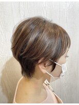 テーラヘアー 東金店(TELA HAIR)&nbsp;筋感たっぷりスッキリと短めハンサムショート♪