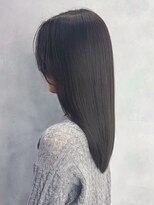 アルバム 池袋(ALBUM)&nbsp;透明感カラーオリーブカラー黒髪秋色_ba500242