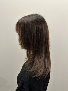 ゼンドットカラスマ(Zen.karasuma) 大人ハイライト×白髪ぼかしカラー20代30代40代