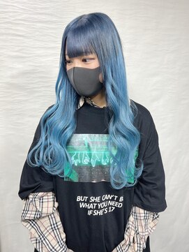 テイス 新宿(TACE) ブルーカラー[ネビージュ/黒髪/小顔/新宿]