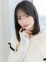 マカロン 仙台店(macaron) 黒髪/ボブルフ/ネビージュ/小顔/ワンレン/髪質改善/前髪/仙台26