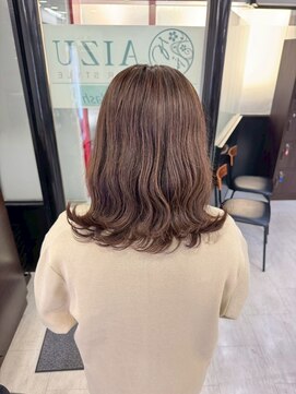 アイズ 本厚木(AIZU) 白髪ぼかしカラー モカブラウン