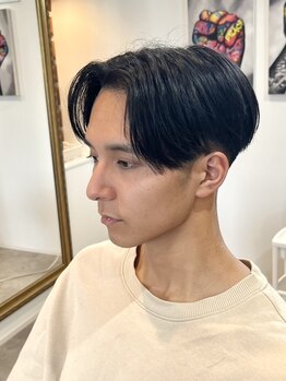 レガーレ(Legare)の写真/【学割U24】メンズ特化◎お得にかっこよく♪バーバースタイル～今っぽ韓国スタイルまで！眉毛パーマあり