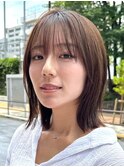 30代40代大人女性/前髪ありショートボブ/ショートヘア/髪質改善