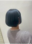 ハニボブレイヤーボブマッシュボブ＊ブルーカラー＊20代30代